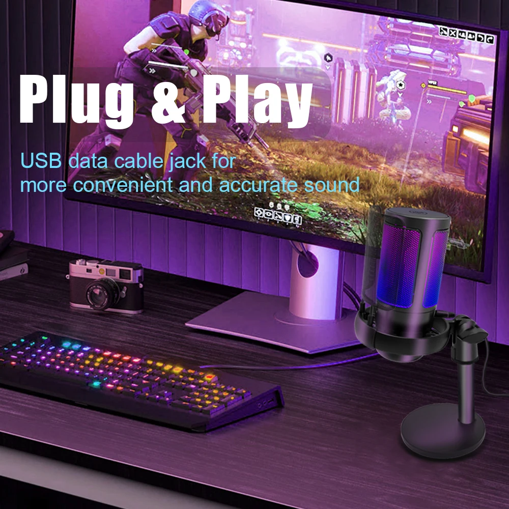 PC gaming condenser microphone - Pc Gaming Usa review and price