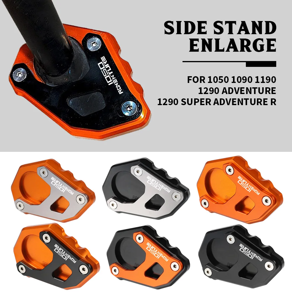 

Side Stand Enlarger Pad Anti-skid FOR 1050 1090 1190 1290 Adventure 1290 super adventure R Motorcycle Accessories Kickstand Foot