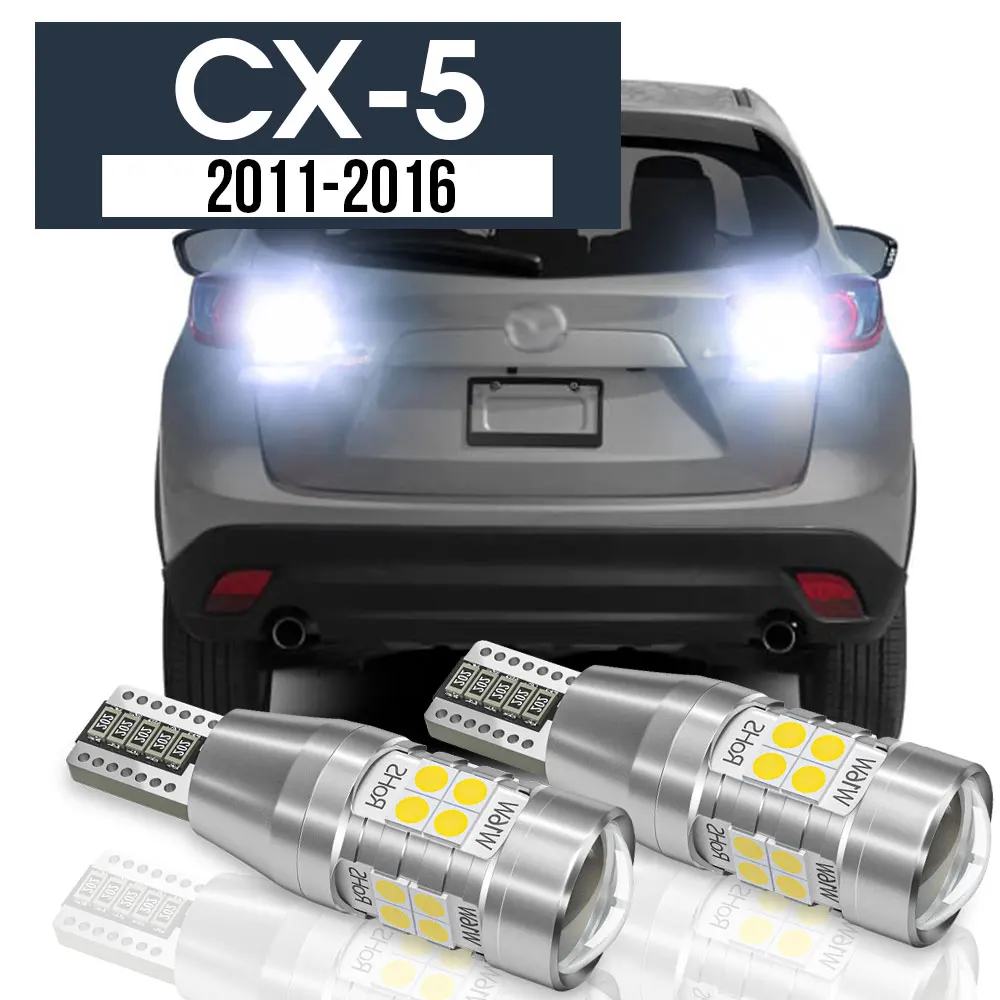

2pcs LED Backup Light Reverse Lamp Canbus Accessories For Mazda CX-5 CX 5 CX5 KE GH 2011 2012 2013 2014 2015 2016