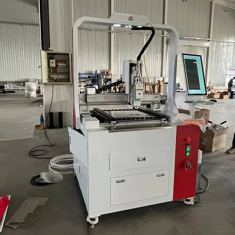 1000w 600*600 Precision Small Fiber Laser Cutting Machine Jewelry Silver Gold 6060 Mini Metal Working Size Fiber Laser Cutter