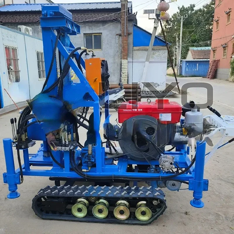 Best Sell Crawler Water Well Drill rig 150M  Borehole Water Well Drilling Rig Boring LIYO Machine