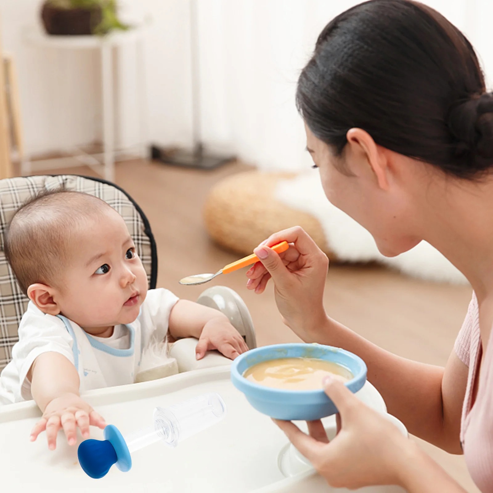 

Диспенсер для детских напитков, кормушка для младенцев, прессовая соковыжималка, контейнер для накачки, практичный многофункциональный дизайн с гладкой поверхностью