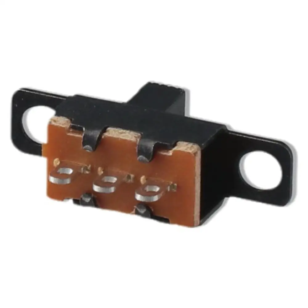 8 Pcs Panel Mount Micro Mini Toggle Switch New SS12F15VG6 DC 50V 0.5A Slide Switches 3 Pin 2 Position 6 mm Vertical Slide Switch