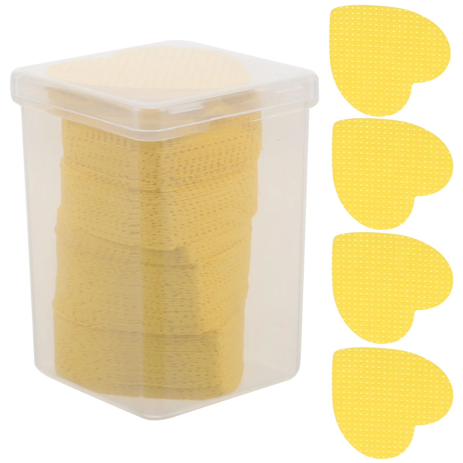 

200pcs Nail Polish Remover Pads Lint Free Cotton Wipes Dip Gel Eyelash Extension Removal Scrubber Travel Soft Disposable