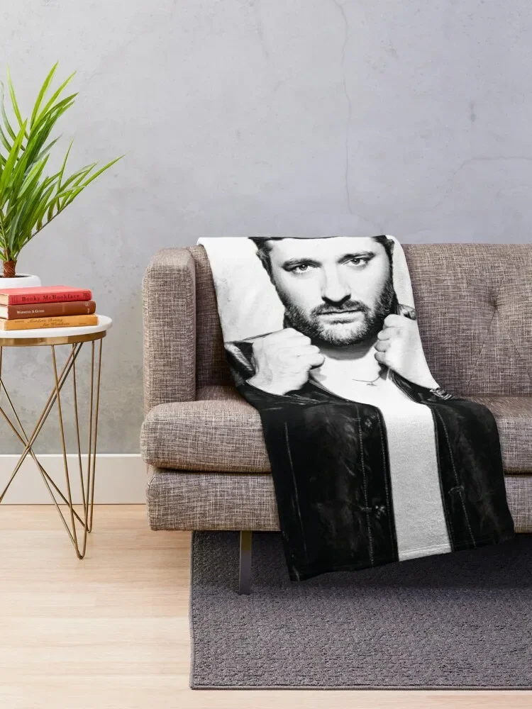 chris young with signature Throw Blanket Designers manga Hairy Blankets