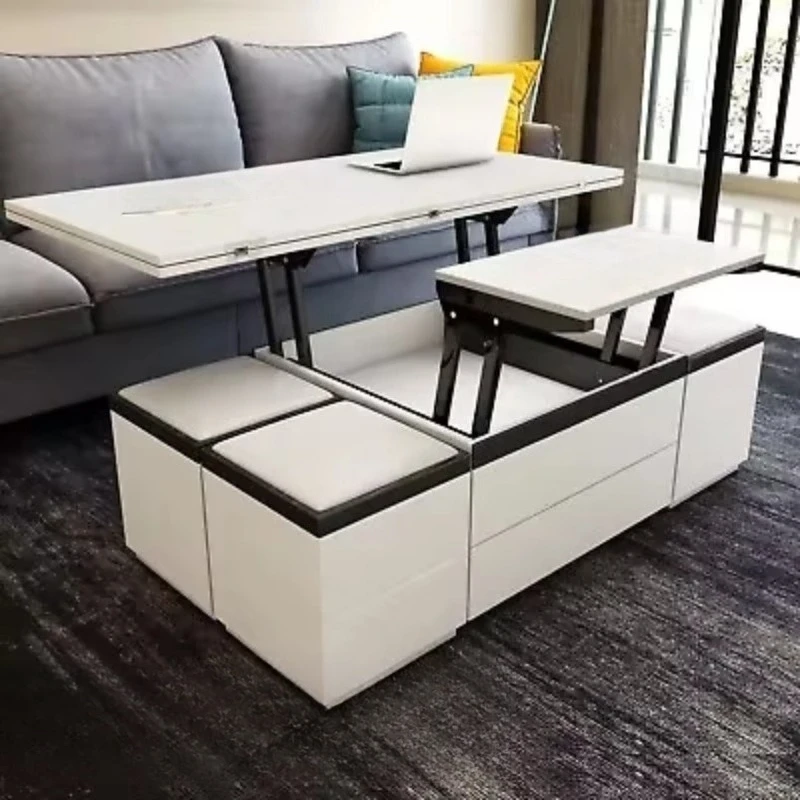 Multifunctional coffee table dining table suitable for hotels, apartments, office buildings, hospitals