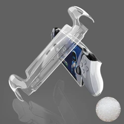 For Sony PlayStation Portal Case Game Console Clear Silicone Protective Shell Back Cover Ergonomic Skin Sleeve Game Accessories