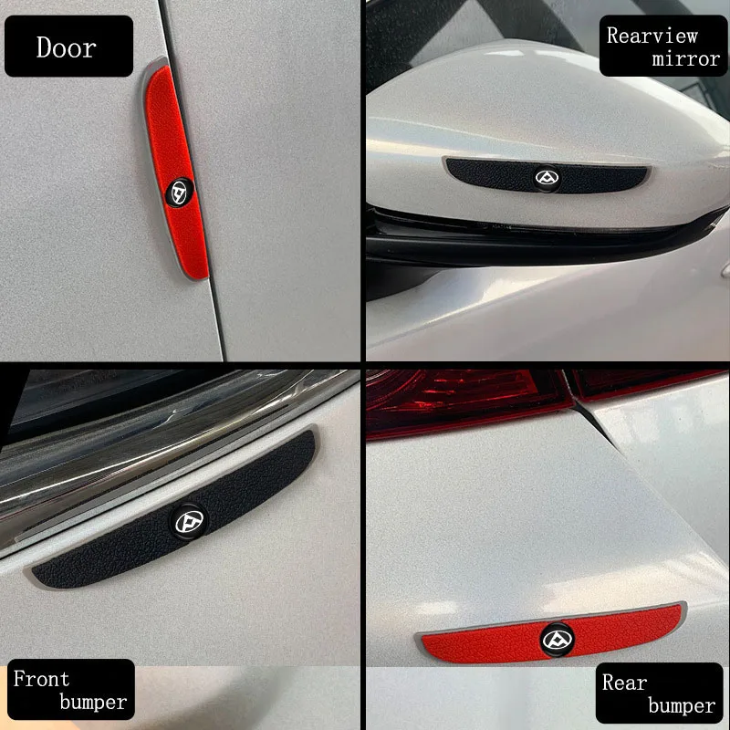4 Pcs Auto Door Protector Guard Strip For SAIC Maxus T60 T70 T90 Pickup D60 D90 D20 G50 G10 G20 T90 V80 T70 V90 Car Accessories