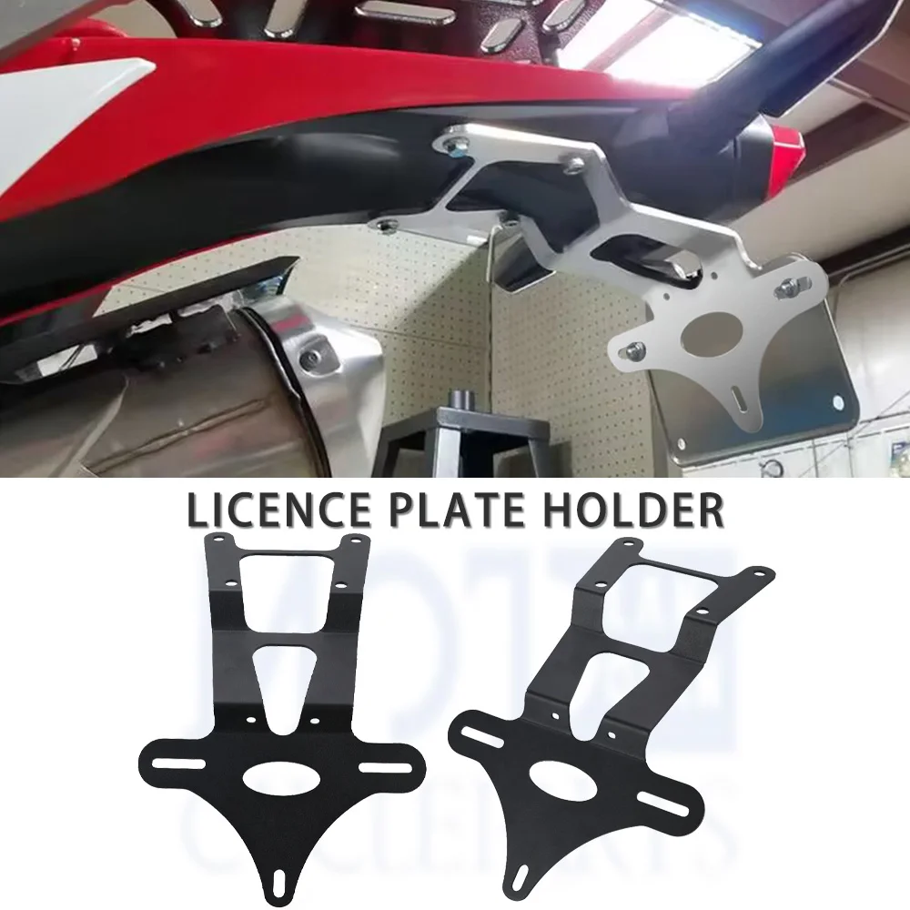 

2026 2025 For HONDA CRF450L CRF450RL CRF 450RL Motorcycles Rear Tail Tidy License Plate Holder Fender Eliminator Kit 2019-2024