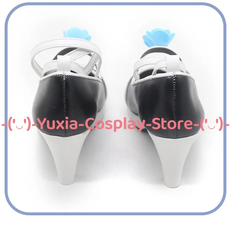 ¡Yuxiacosplay! Rei Ayanami-zapatos de Cosplay, accesorios de personajes del juego de Anime, botas de cuero PU, disfraz de fiesta de Carnaval y Halloween