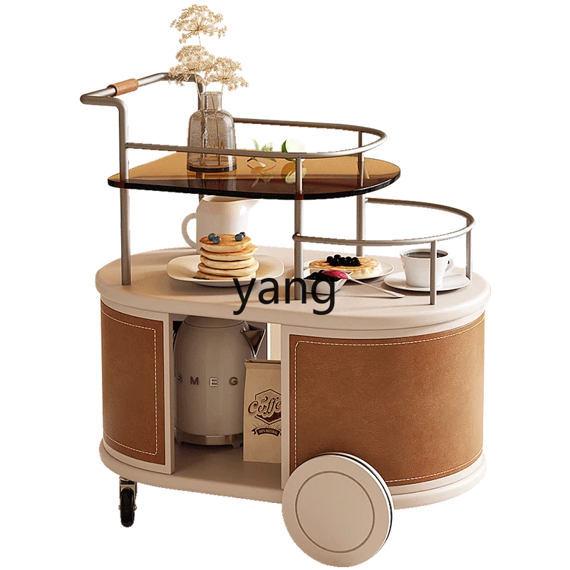 LTT Internet celebrity sofa side few small apartment rack movable creative coffee table