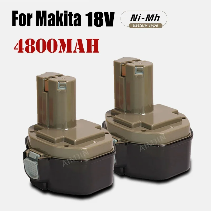 

4800mAH for Makita PA18 Ni-MH Rechargeable Battery 18V Suitable for 1822 192826-5 192827-3 PA18