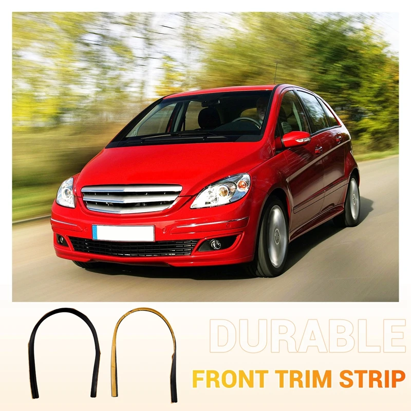 Car Reversing Mirror Side Triangle Plate Rubber Strip For Mercedes Benz B-Class W245 B200 1696903987 1696904087