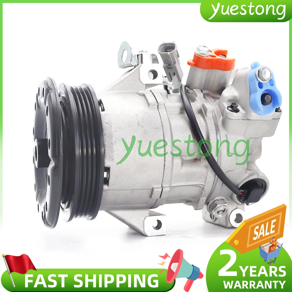

W-4Groove Pulley AC Compressor For Toyota yairs SCION XA XB 1.5L 8831052530 4472209465 6001246 6021511 883105225080 8831052570