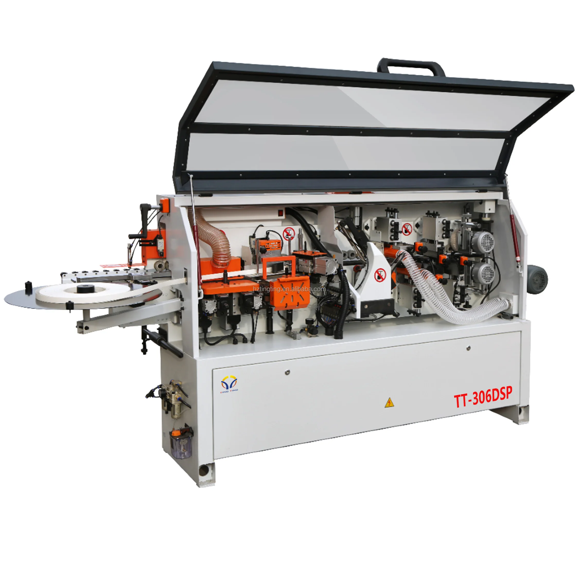 Building Materials Manufacturing Plant  Factory Outlet Automatic Edge Gluing Banding Bending Machine Plywood Woodworking