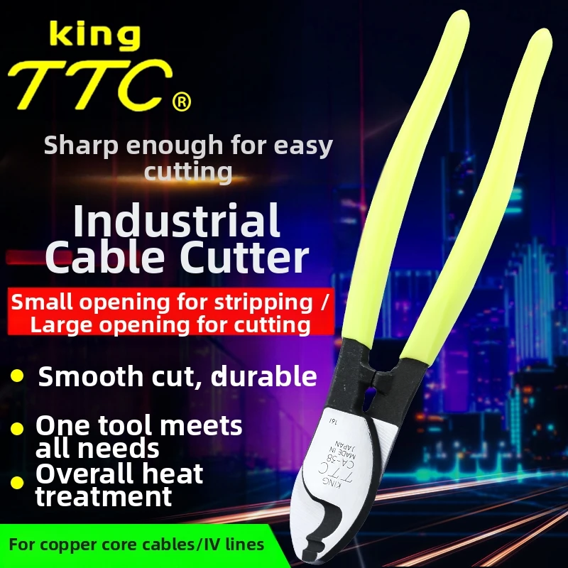 Japanese TTC brand CA-22/38/60 wire cutter 6/8/ 10inch cable cutter