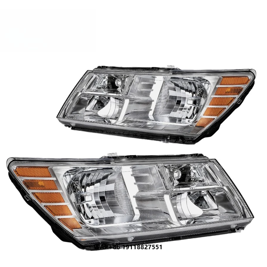 

For Dodge Journey 2009-2020 Headlights Assembly Pair Front Left + Right Sides 5116288A05116289AD