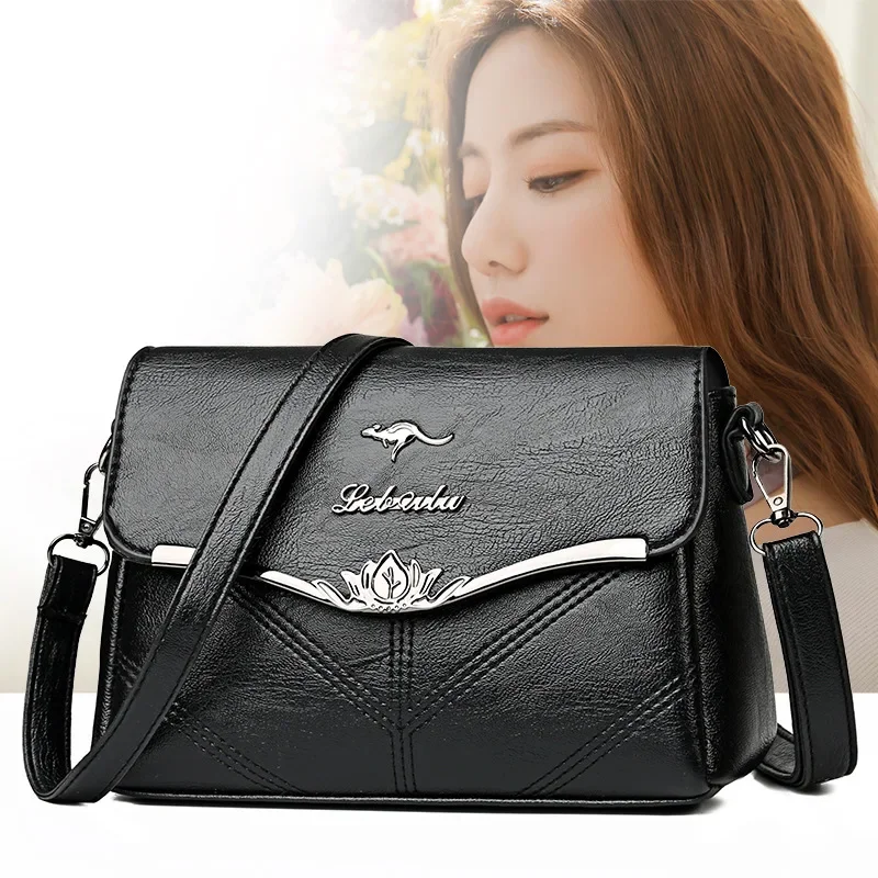 Woman Bag New Messenger Trend Shoulder Crossbody Fashion Bag Handbags Designer Luxury Brand Faux Leather Material