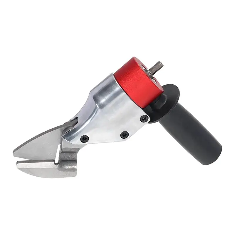 Easy Use Metal Shears Drill Attachment, Sheet Metal Cutter Professional Sheet Metal Tools With 360 Degree Pivoting Handle