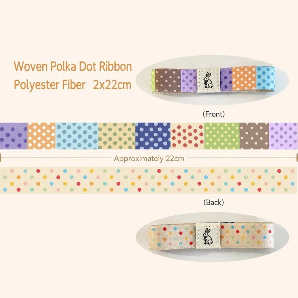 Practical Notebook Elastic Band Checkered Polka Dot Double-Sided Strap Keeps Flat Minimalist Elastic Strap for A6/M5/A7 Journals