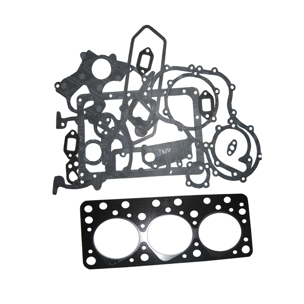 Gaskets kit with cylinder head gasket for Yangdong Y380T for tractor like Jinma JM204 tractor