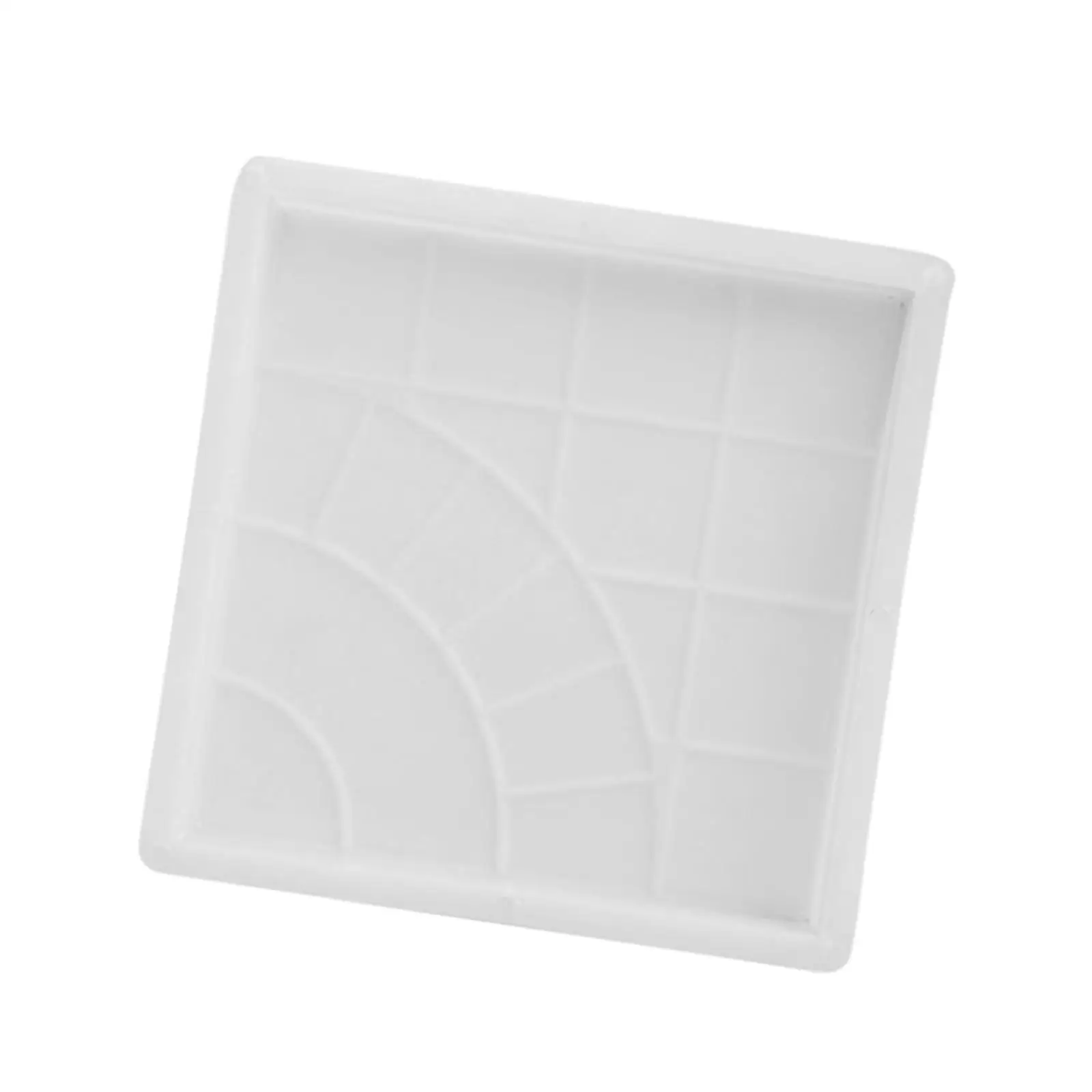 Garden Concrete Paver Mold Kit for Stepping Stone Walkway DIY PP Square Brick Tool Reusable Patio Courtyard Decorative Cement