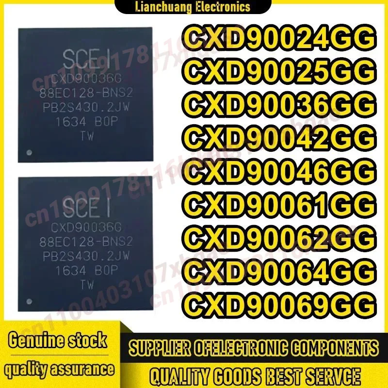 CXD90024GG CXD90025GG CXD90036GG CXD90042GG CXD90046GG CXD90061GG CXD90062GG CXD90064GG CXD90069GG BGA IC chipset Nuovo in magazzino