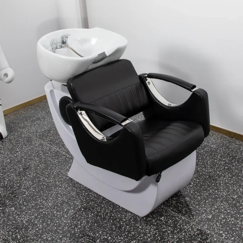 Spa Shampoo Basin Japanese Treatment Water Bed Chair Wash Hair Salon Mobile Professional Barber Sedie Hairdressing Washbasin