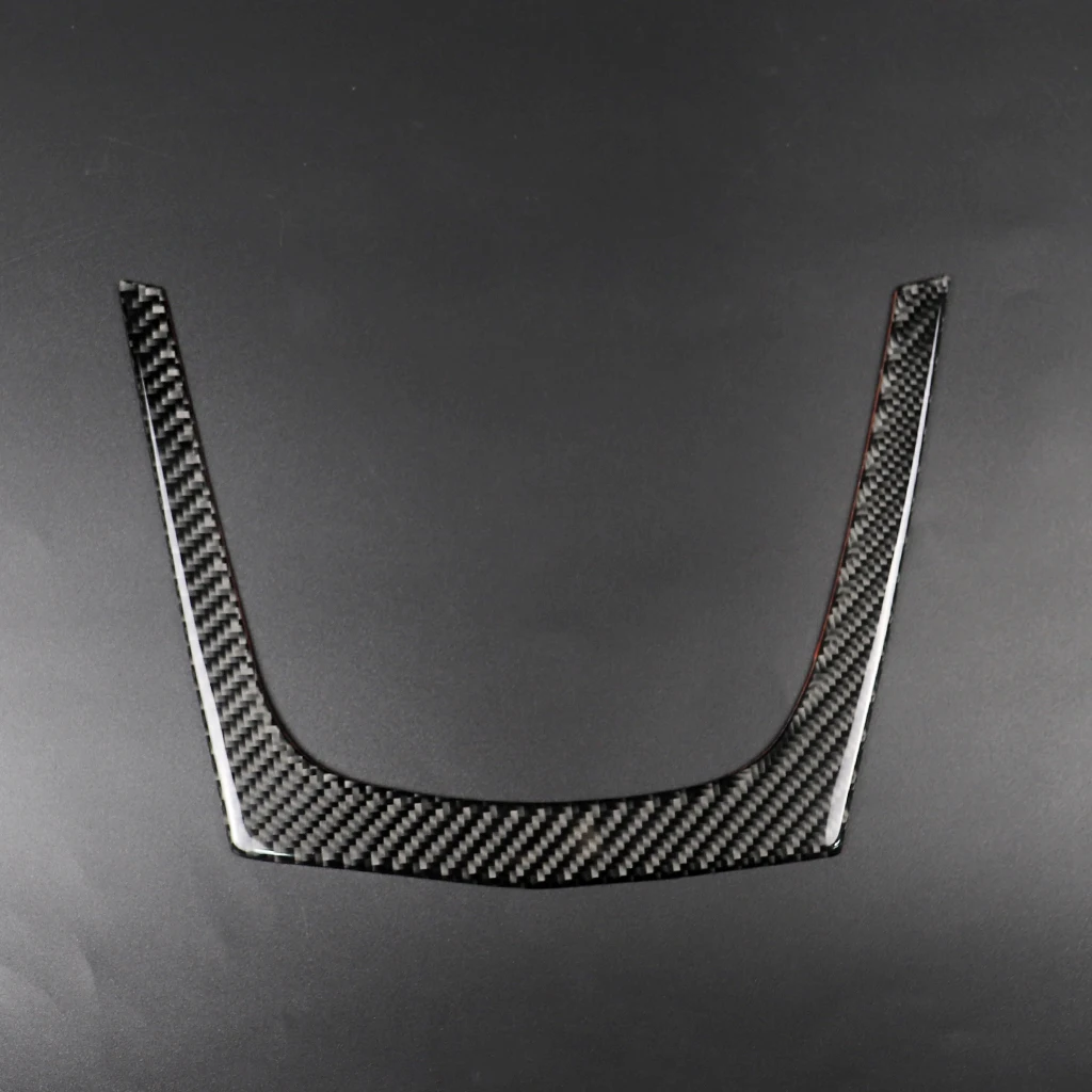 For Cadillac XT5 2016-2025 XT6 2020-2025 Carbon Fiber Center Console U-Shaped Frame Car Interior Accessorie Decoration Sticker