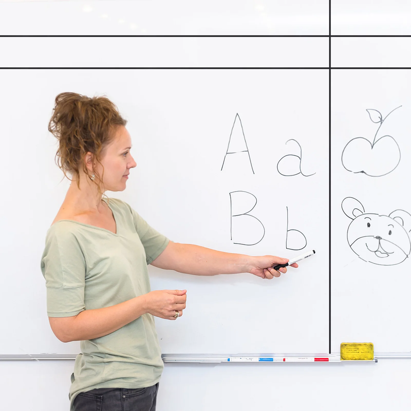 10 Stück schwarzes Klebeband, selbstklebend, für Gitterlinien, Diagramm, Markierung, Whiteboard, Glas, Keramik, Kunststoff, Oberfläche, Zeichenband, Grafik