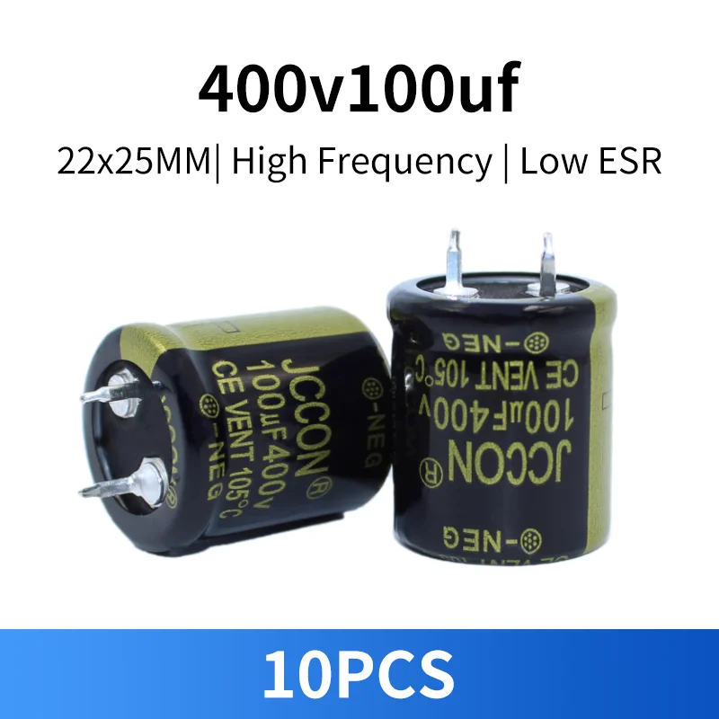 10PCS 400V 100Uf Au…