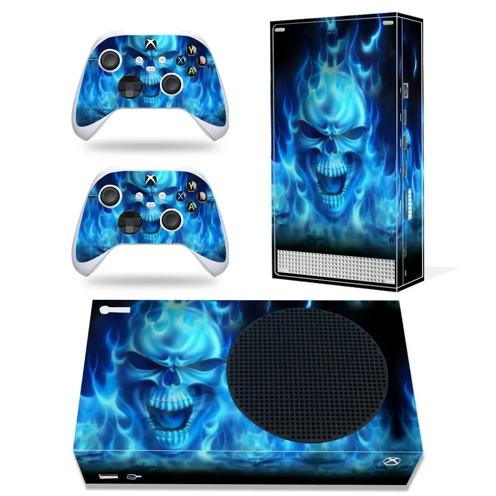 

Skull XSS Series S Colorful Skin Sticker Decals Cover for Xbox Series S Console And 2 Controllers Vinyl Skins Game Accessories