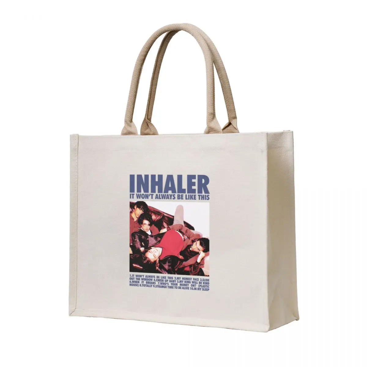 

It Won't Always Be Like This - Inhaler Tote Bag tote bags cloth bags Lady bags custom tote bag
