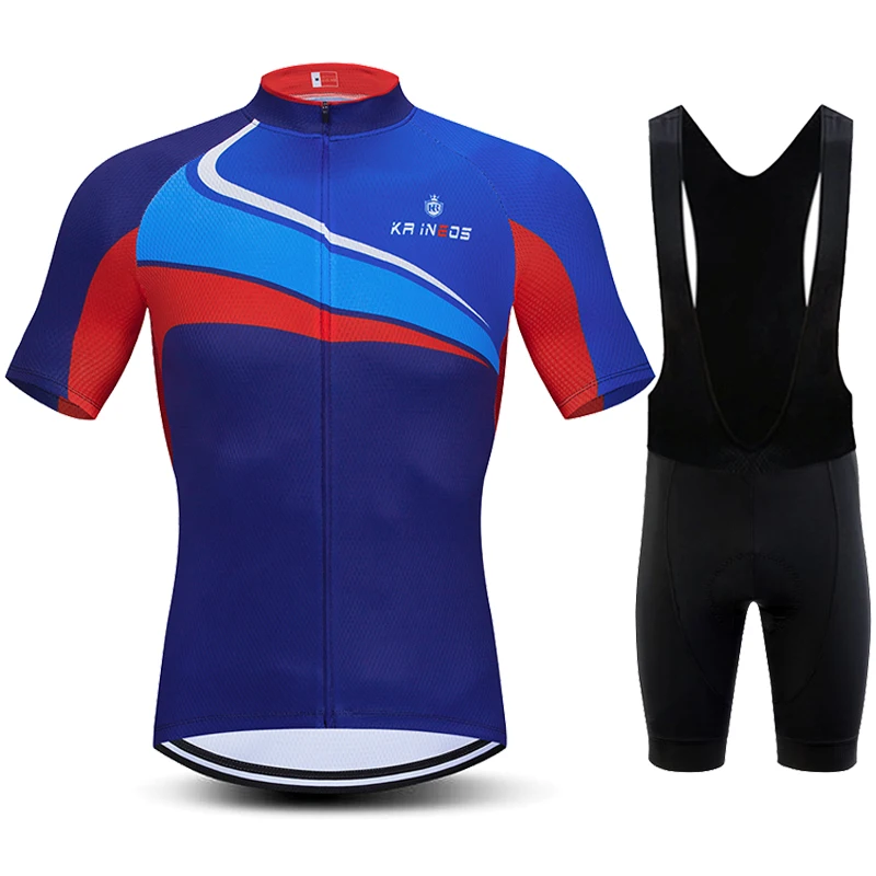 Herren-Radsport bekleidungs set, Anti-UV-Kurzarm trikot, Sommer team, kr ineos Fahrrad-Mountainbike