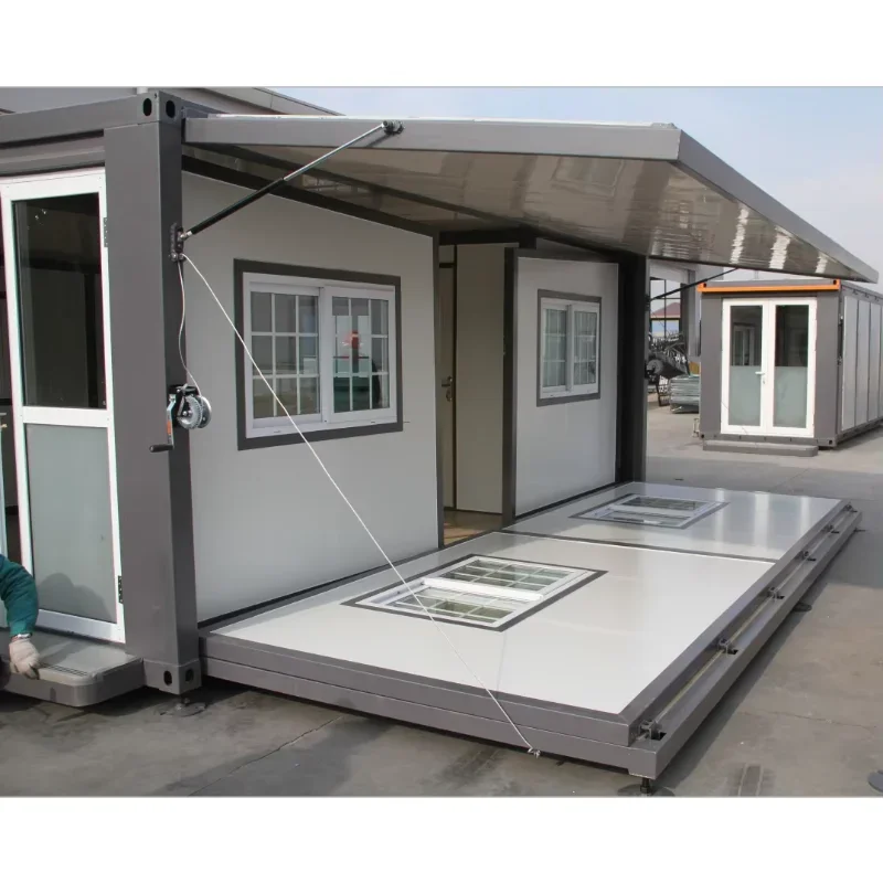 Suihe White Collapsible Container Container Kit House Tiny Capsule20Ft Container Houses for Rent OrangeContainer House