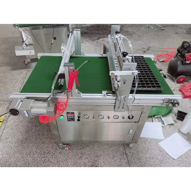 Type Pneumatic Seeder Machine High Precision Plug Tray Seeding Machine for Vegetable Flower Tobacco Seeds