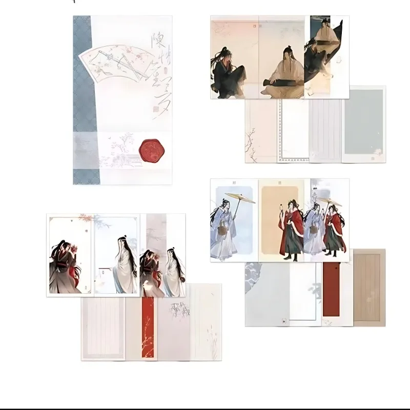 Grandmaster of Demonic Cultivation (Mo Dao Zu Shi) Official Peripherals Wei Wuxian, Lan Wangji Shikishi, Badge, Acrylic Stand