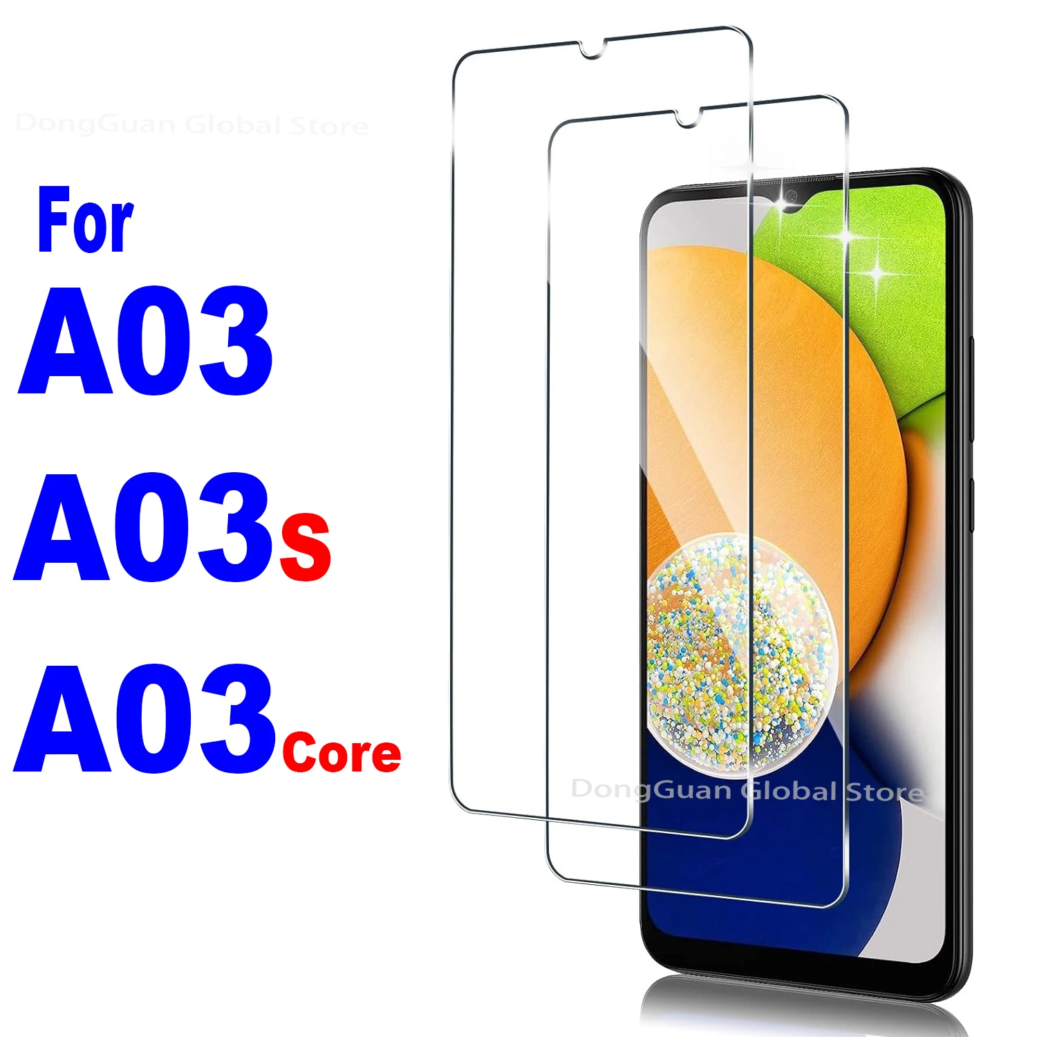 A03 / A03s / A03 Core Tempered Glass For Samsung Galaxy
