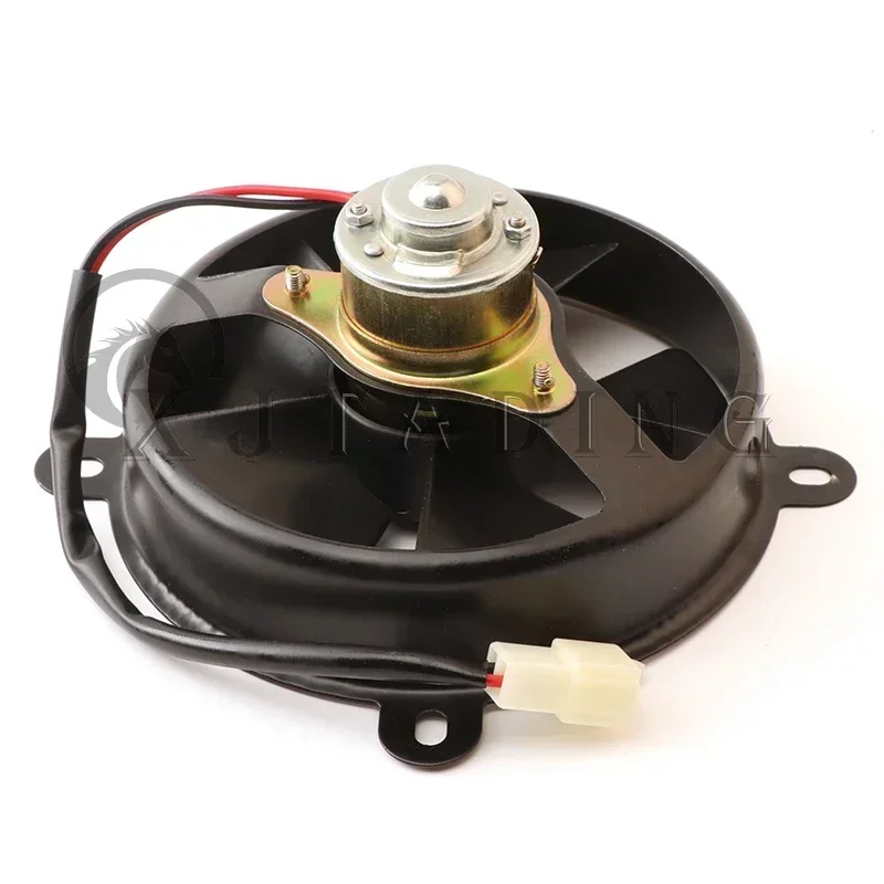 12V Motorcycle Radiator Cooling Fan 6 Inch Electric Water Cooler for Motocross Pit Bike Dirt Bike ATV Quad Go Kart Buggy Engine