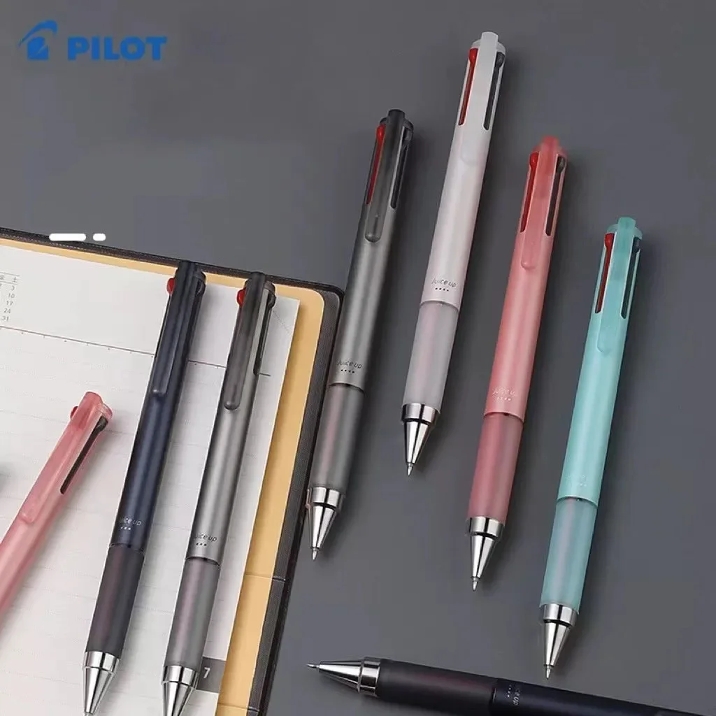 Japan Pilot Gel Pens Juice Up Multi-Function Pen Limited Pearlescent Color 3-in-1 Module Pen 4-in-1 Push 0.4mm School Supplies