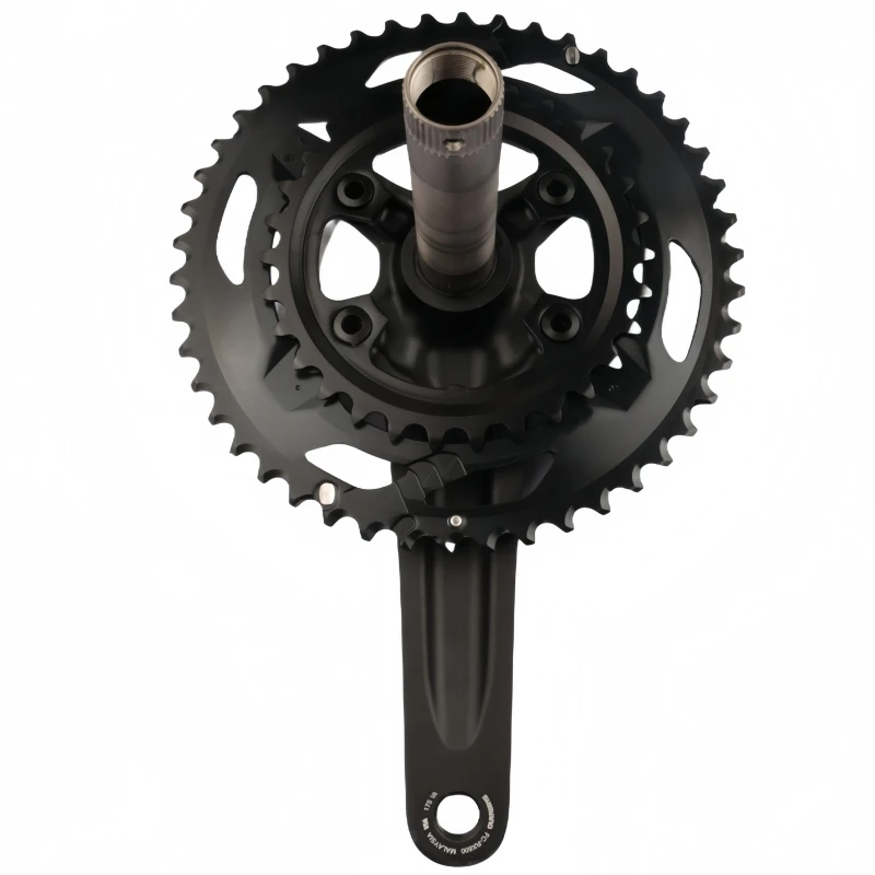 Shimano GRX RX600 2x11S Kurbelgarnitur 170MM 172,5MM 175MM 46-30T Kettenblatt Rad GRX Kies Kurbelgarnitur 22Gang BB72 PF BB RS500 BSA – Detail 15