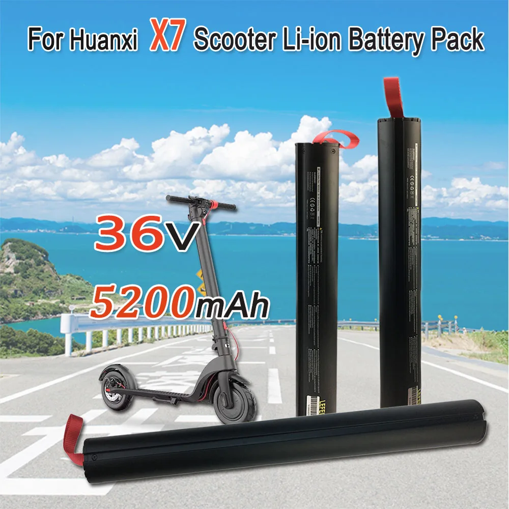 

36V 5200mAh Original Brand New Lithium Battery For Huanxi X7 Electric Scooter