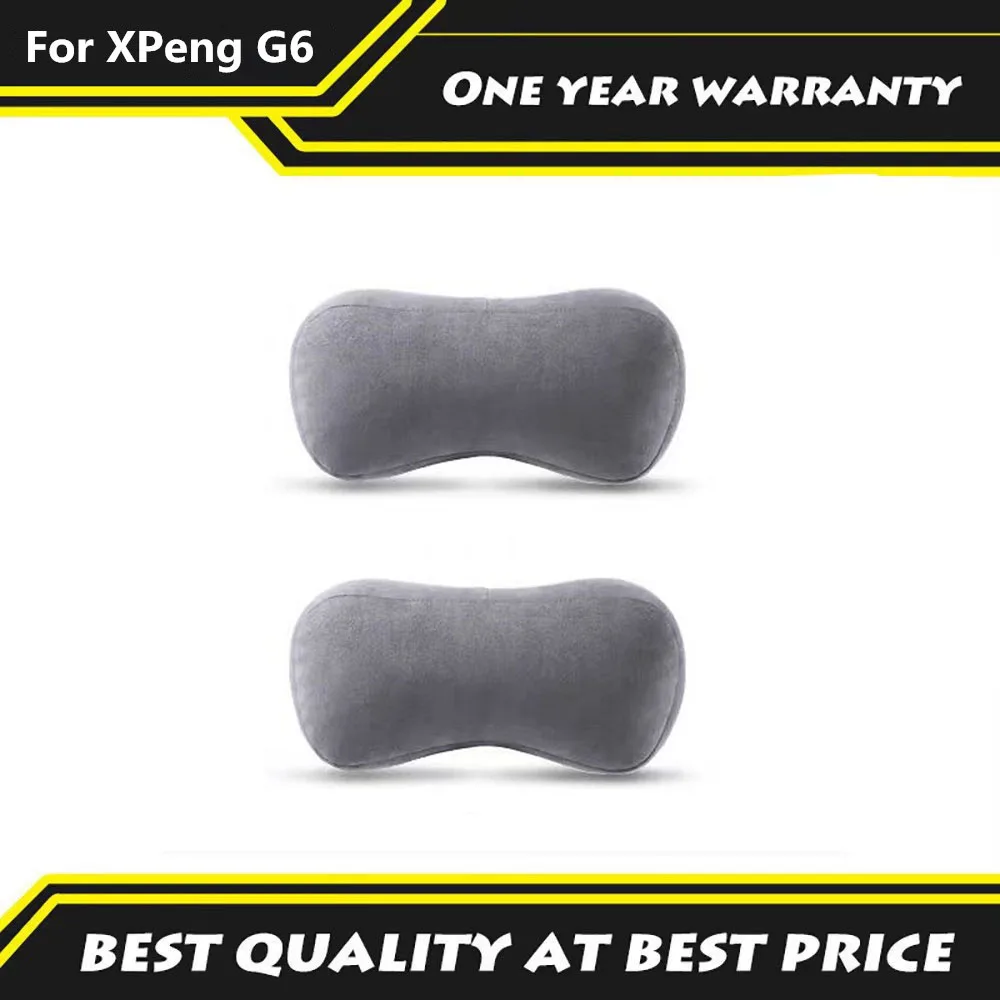 Fit For XPeng Xiao Peng G6 2023 2024 2025 Headrest Neck Pillow Pillow Special for Car Interior Modification Alcantara Supplies