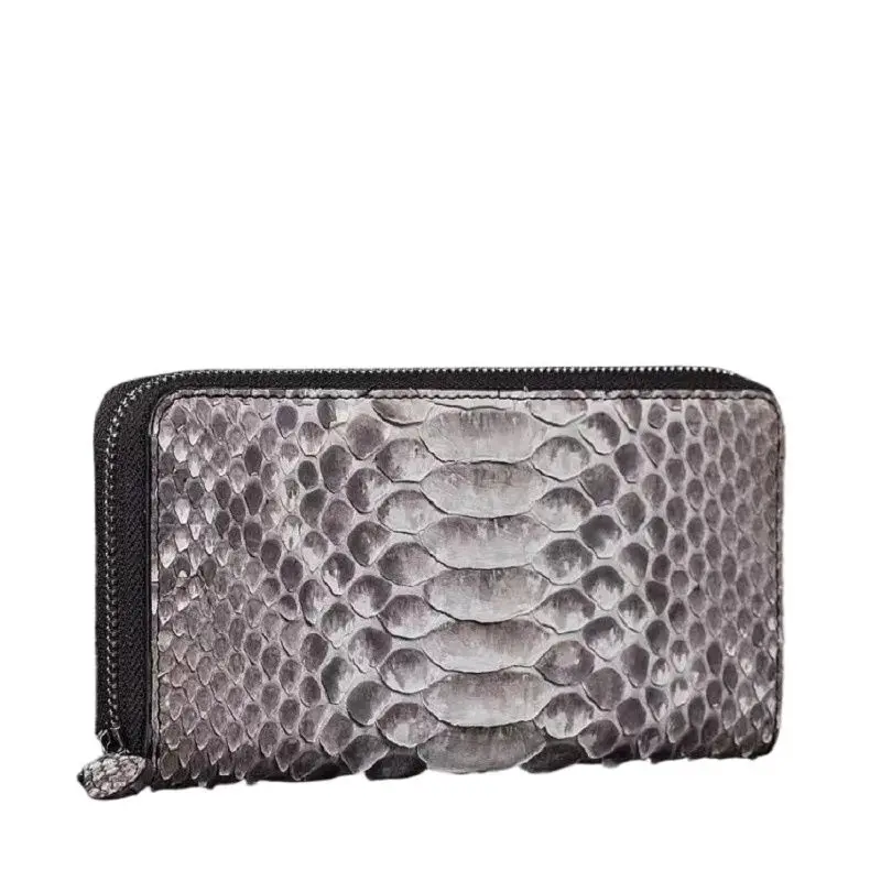 2024 Wallet Credit Card Holder Men Wallet Box Bank Card Holder snakeskin Leather Wallet with Money Clips PDD006