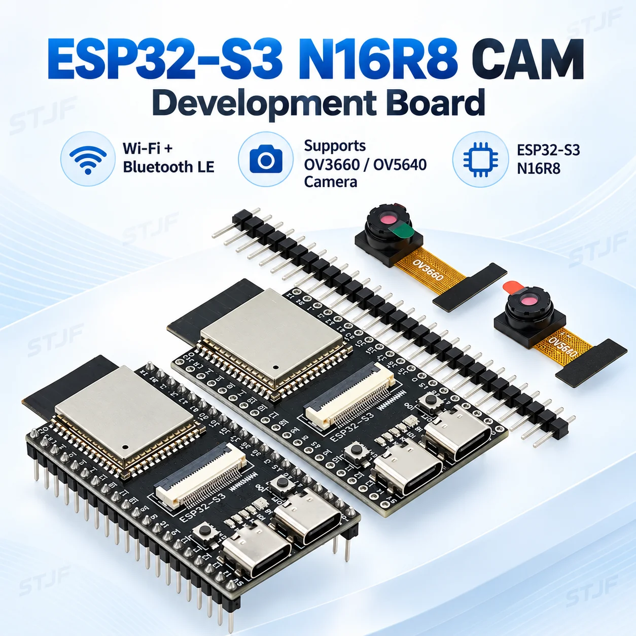 Esp32 S3 Development Board Lot - 1 Stück/SET ESP32-S3 N16R8 CAM Entwicklungsboard,
