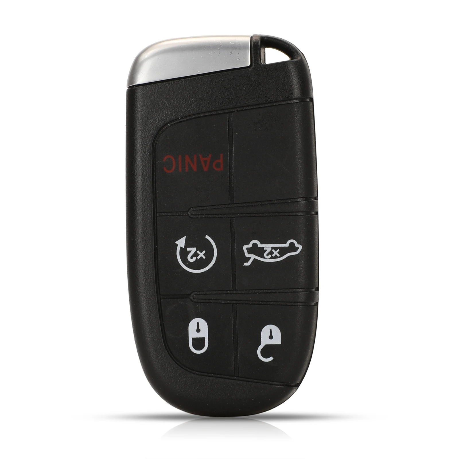 Jingyuqin Smart Fernbedienung Autoschlüssel 433MHz 4A PCF7953M AES Chip für Chrysler 200 300 Dodge Charger Challenger 2019+ Schlüsselanhänger M3M-40821302