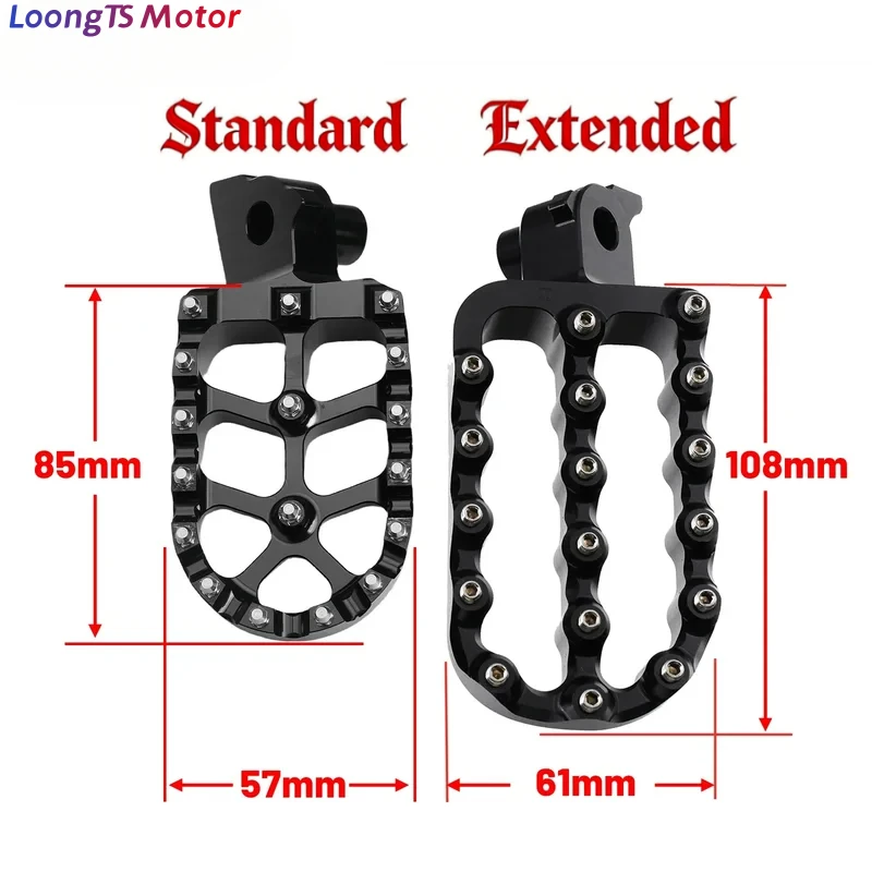 Dirt Bike  Accessories For Sherco Factory 125 250 450 510 SEF SER SE-R SE-F SER125 SER300 Motorcycle Foot Pegs Footrest Pedals