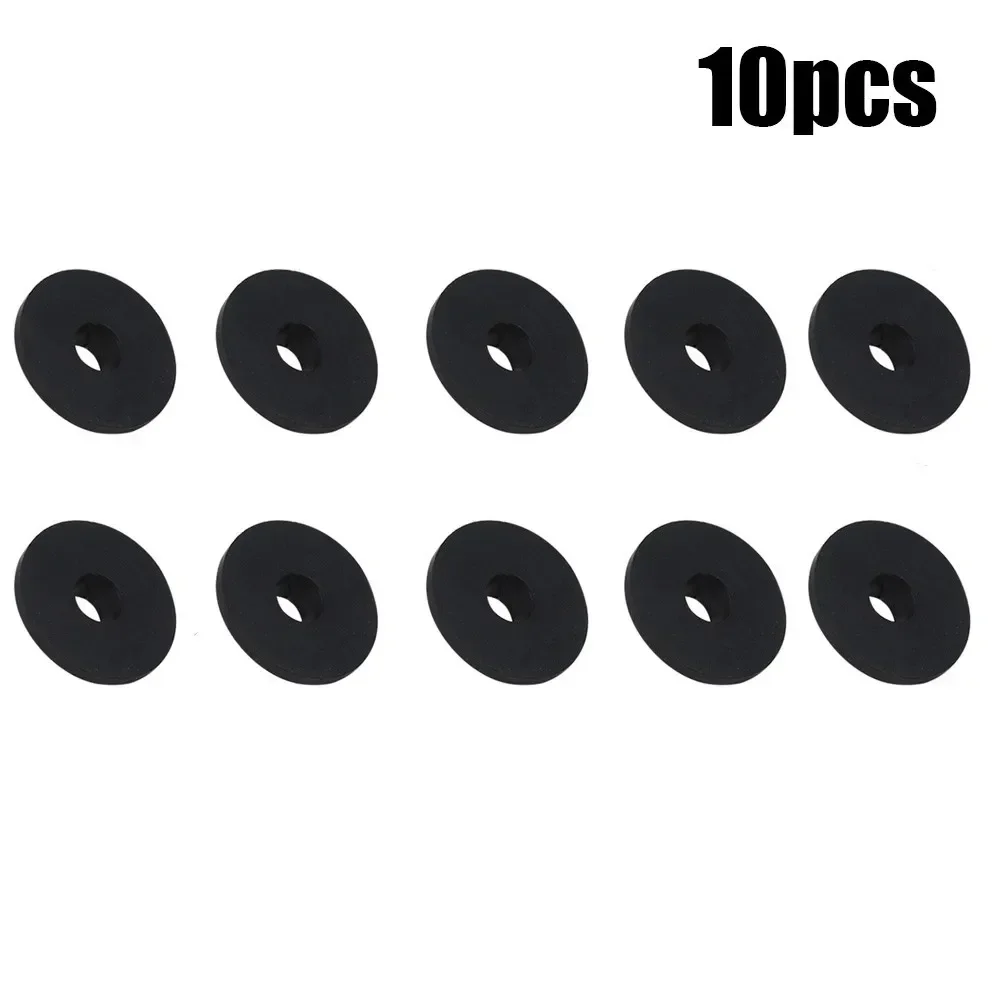

10pcs 6mm 8mm Non Slip Rubber Fittings To Fix Loose Toilet Seats Black Water Tank Screw Sealing Ring M6 M8 Conical Type Gasket