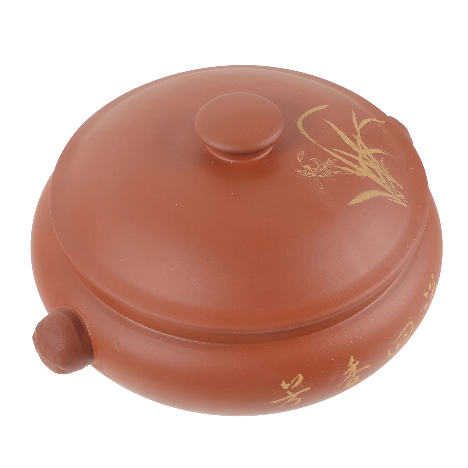 

Ceramic Stockpot Food Steaming Pot for Cooking Soup Stew Versatile Heat Retention Gift Choice Clay Cooking Pots