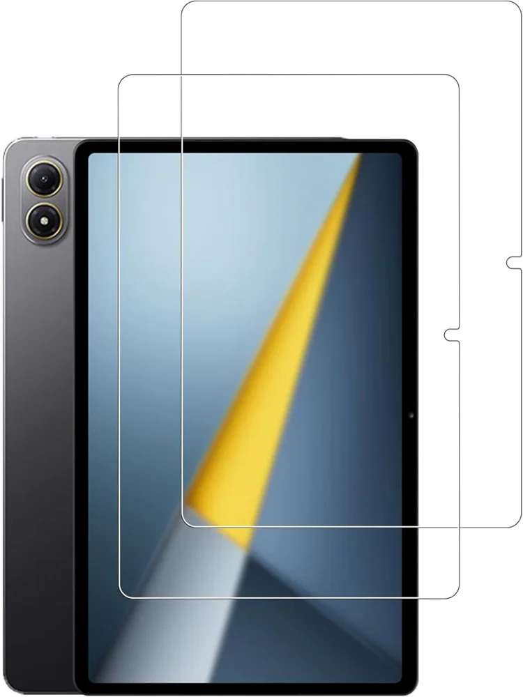 

2 Pcs 9H Tempered Glass Tablet Screen Protector For Xiaomi Poco Pad M1 12.1 X1 11.2 Inch Anti-Scratch HD Protective Film